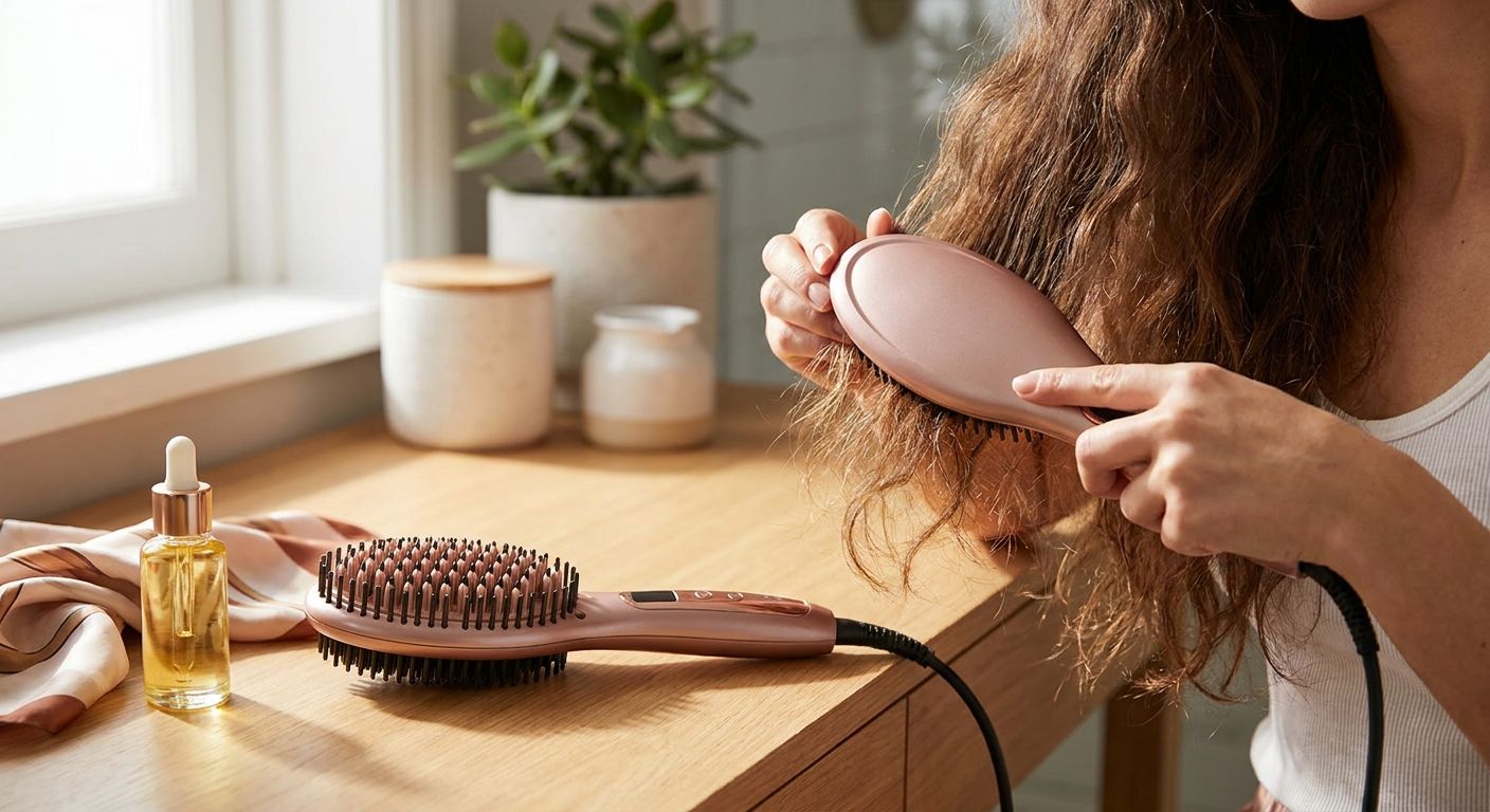 Best heated hair brush for damaged hair
