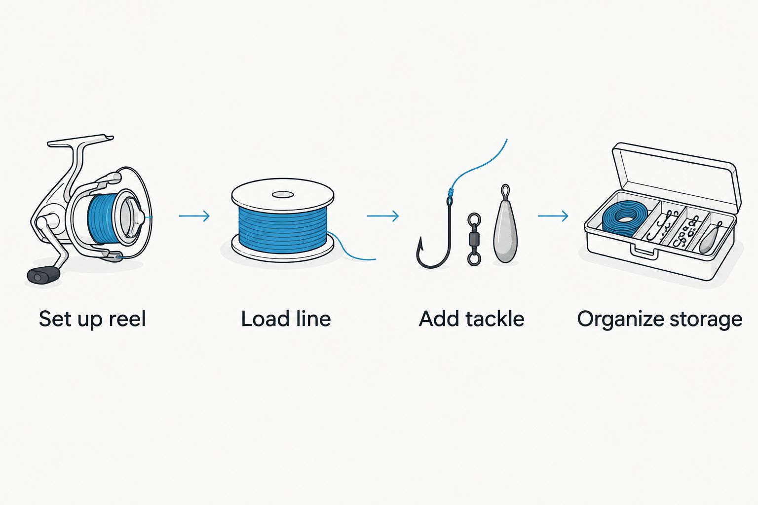 Four steps to build your own GoReel kit