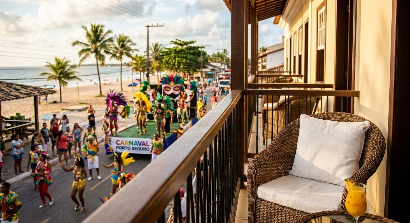Hotel for Carnival week in Porto Seguro