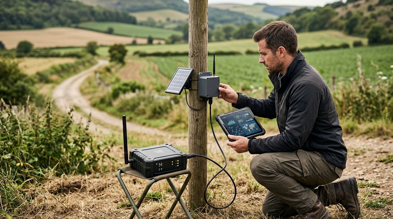 Can iot sensors report data without a wifi connection?