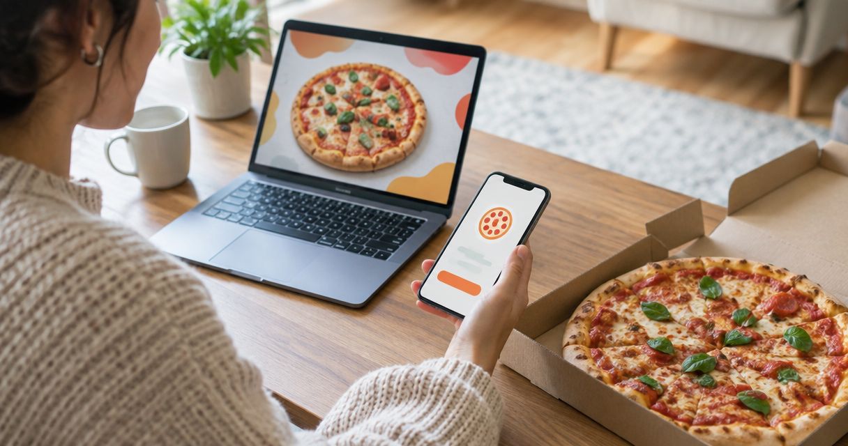 Can you order pizza online for pickup without an account?