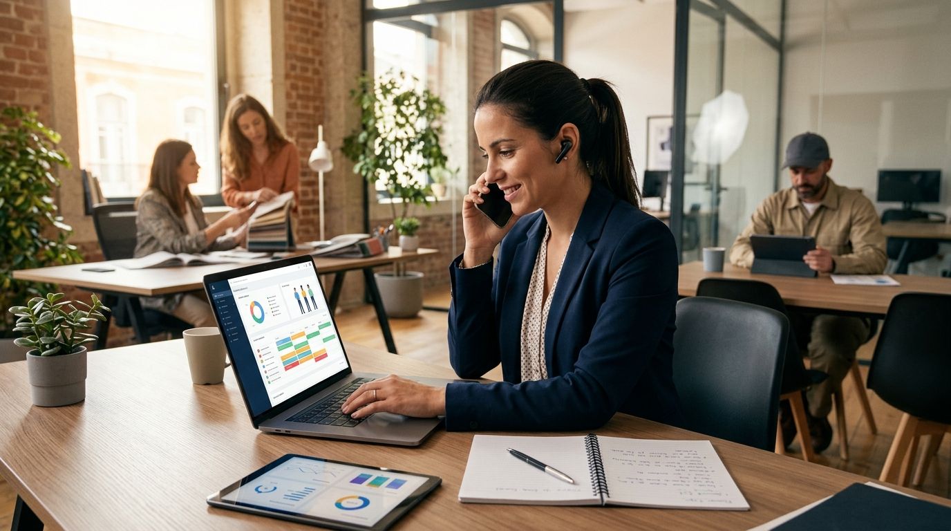 Commercial management software for service-based businesses