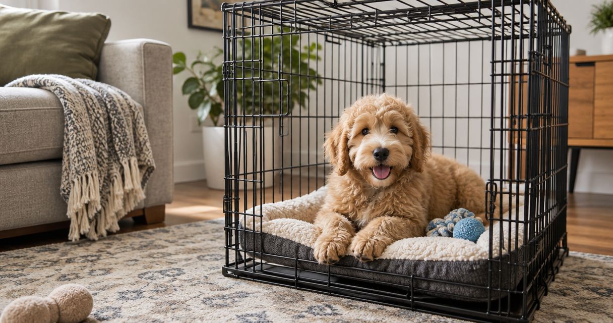 Best puppy crates for Goldendoodle puppies in 2026