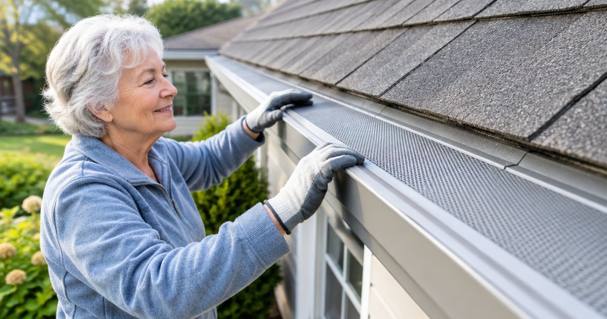 Best low-maintenance gutter guards for elderly homeowners 2026
