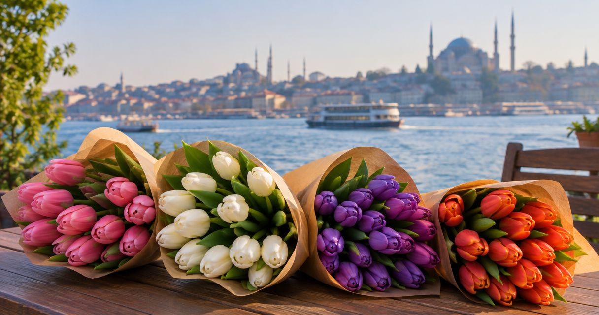 Tulip bouquets ranked by price for Istanbul buyers in 2026