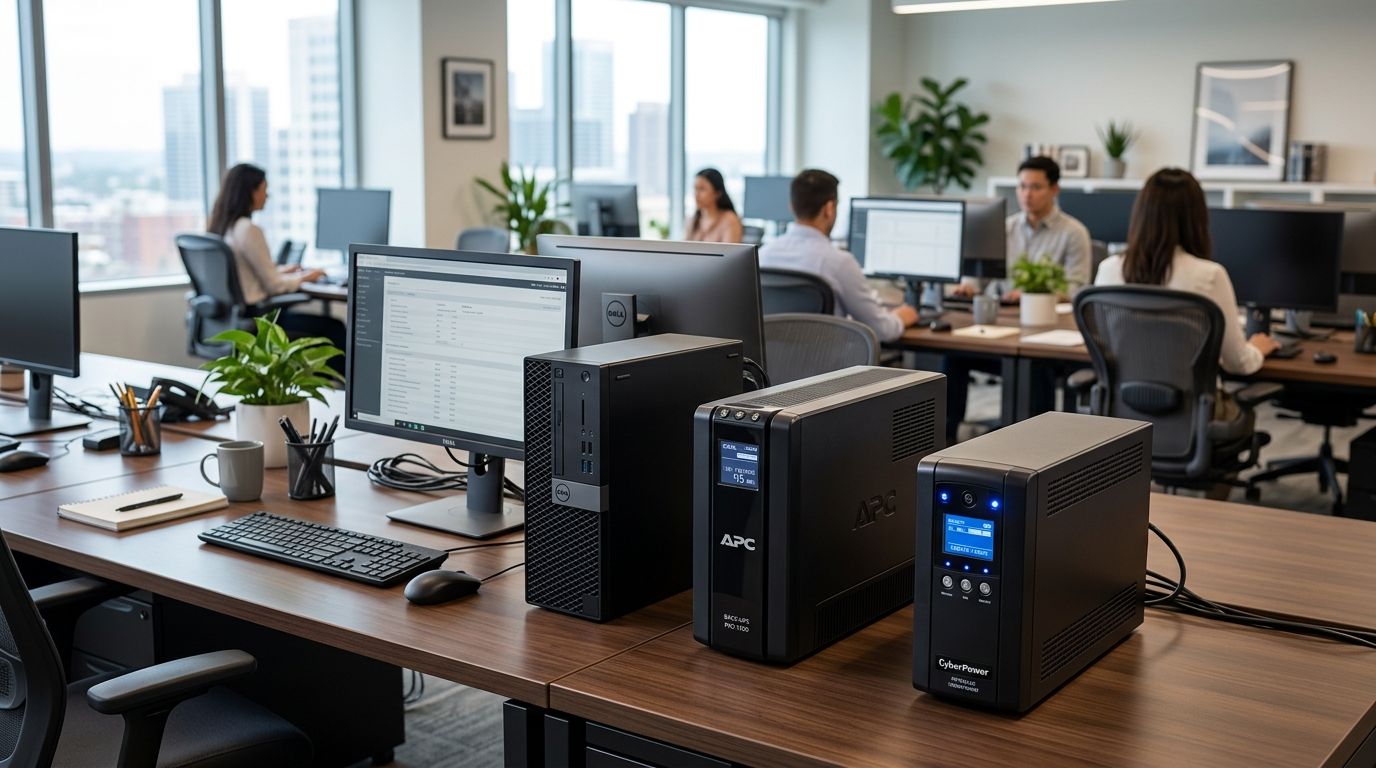 Best UPS battery backup units for office computers in 2026