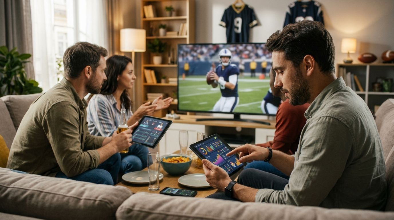 How to connect live NFL game tracking to in-game prop bets