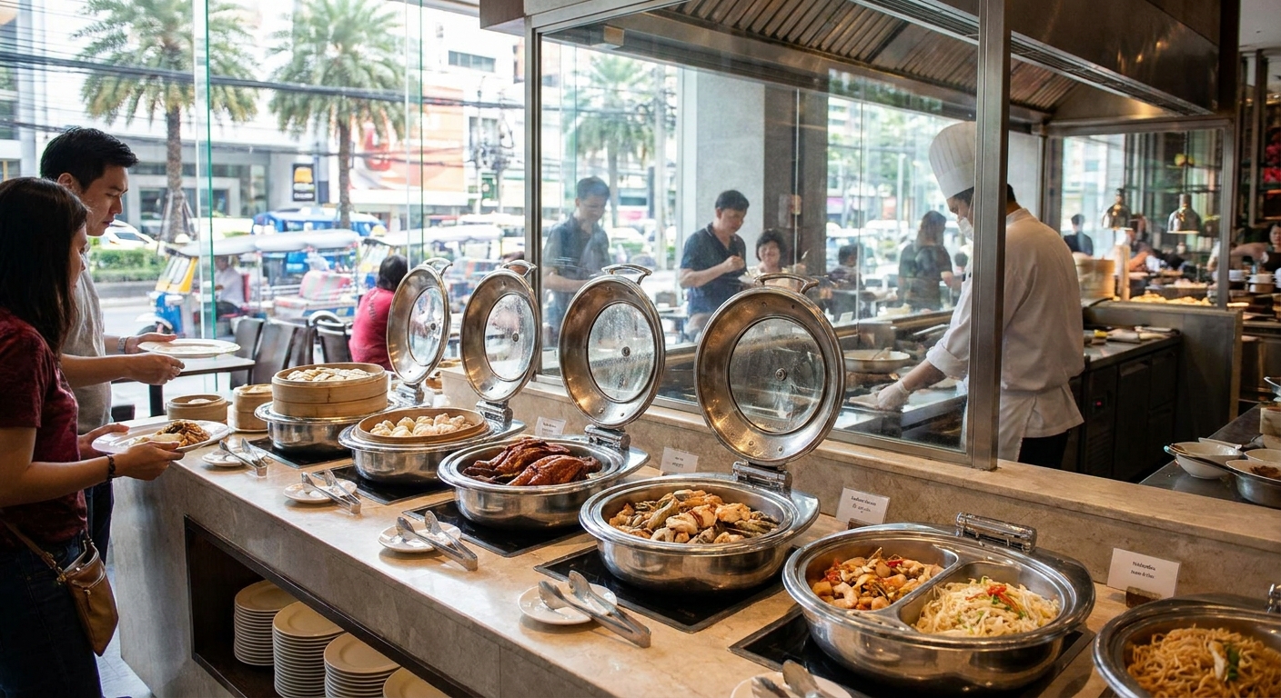 Best Chinese buffet restaurants in Bangkok