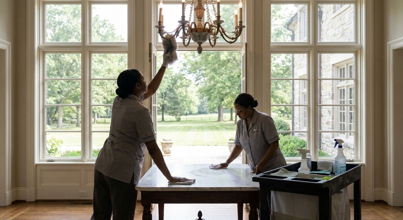 House cleaning for Belle Meade estates