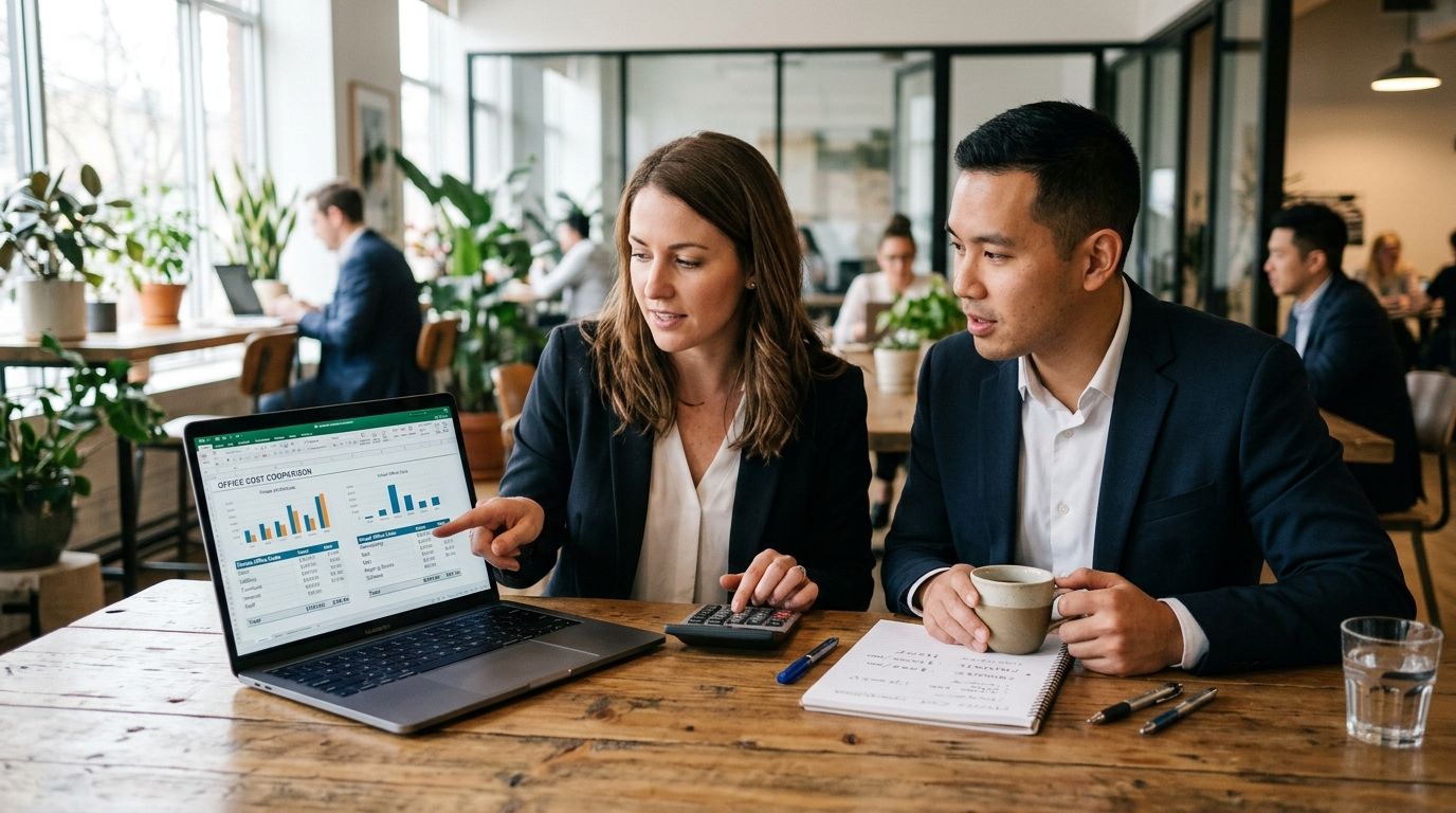 How to calculate the true cost of a private office versus a virtual office
