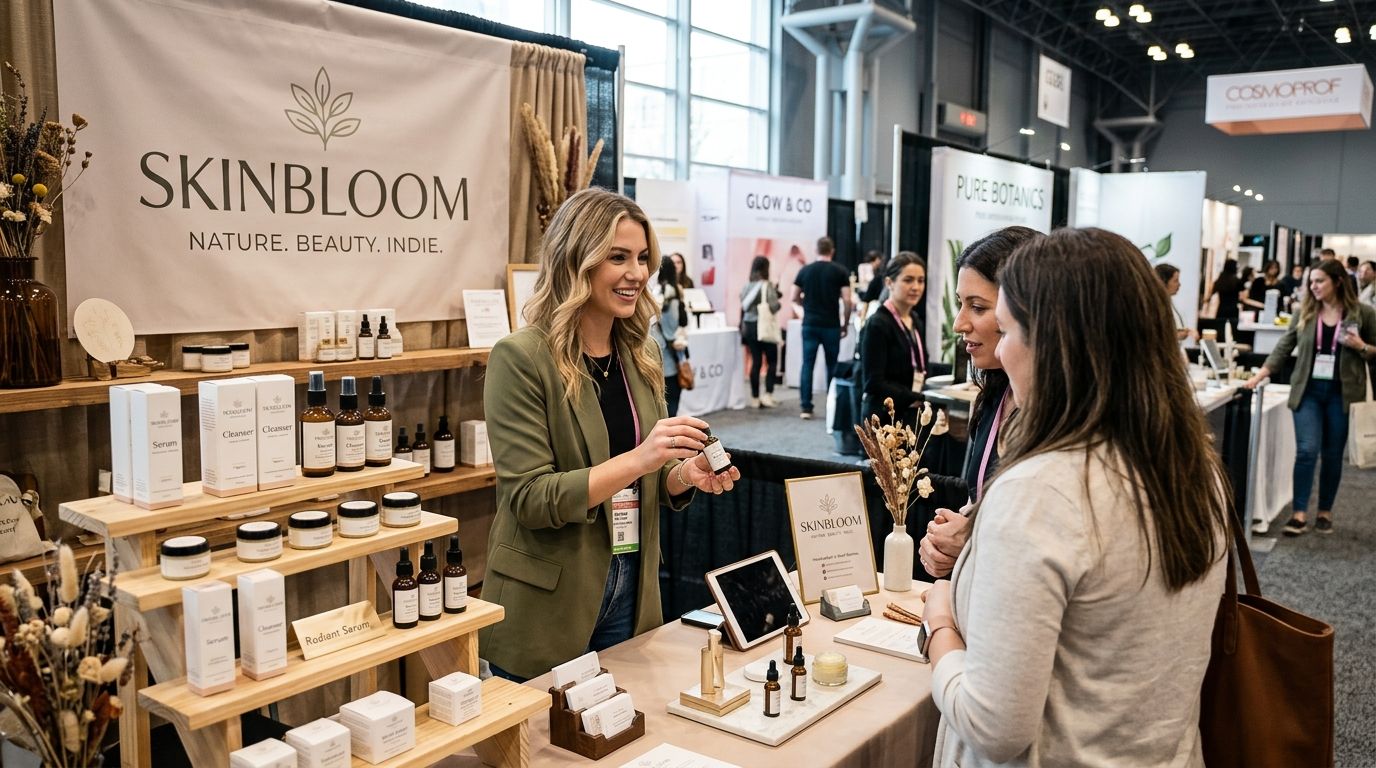 How to prepare for a beauty trade show as an indie brand