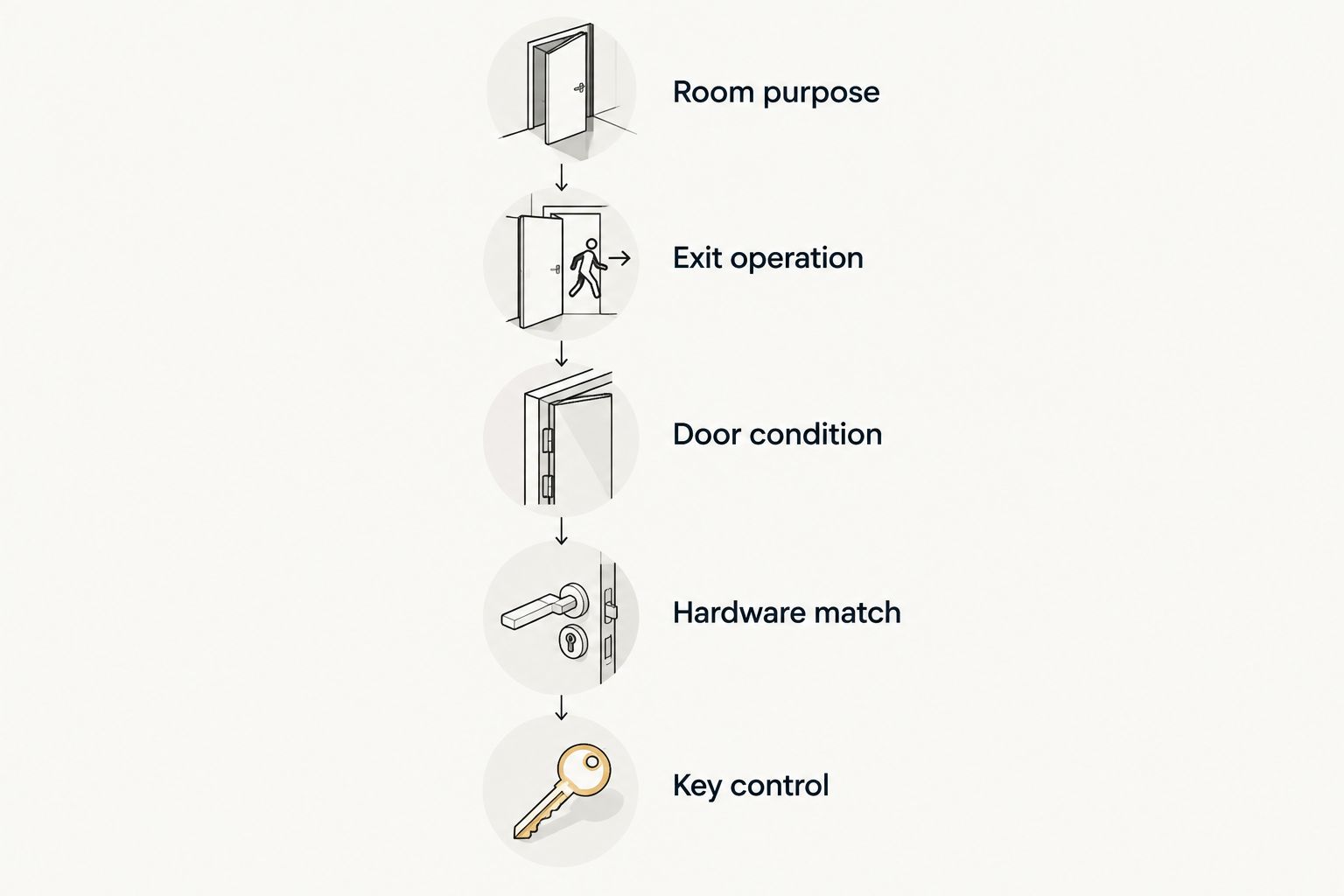 Five checks before selecting an interior medical-office lock