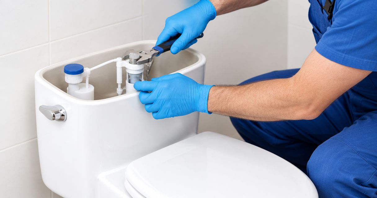 Toilet repair service: repair or replace a rental toilet?