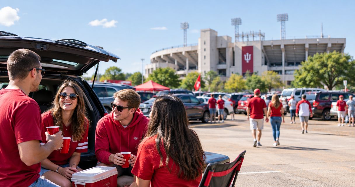 How much advance notice do I need to book IU football parking?