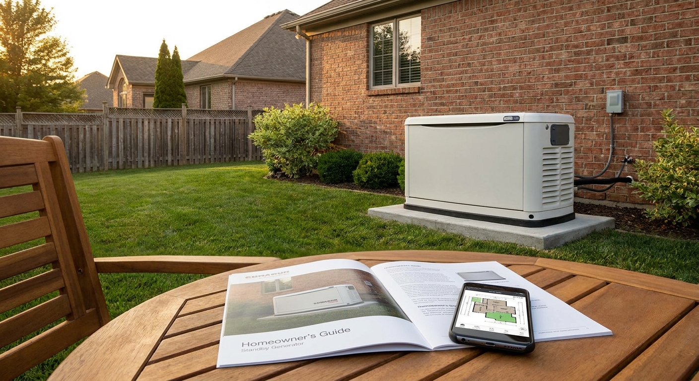 How to choose a generator installation location