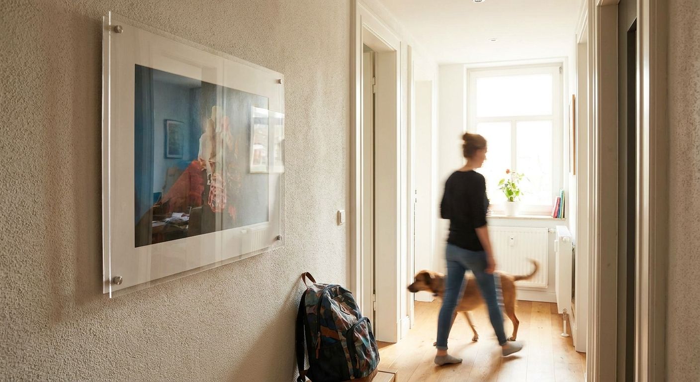 How to choose wall art for high-traffic hallways to prevent damage