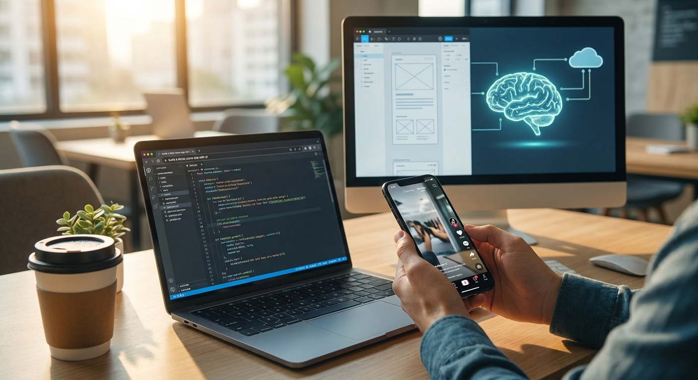 How to build a TikTok clone app with AI