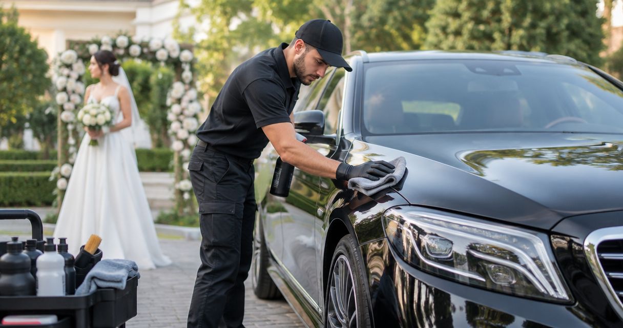 Mobile detailing for wedding and event vehicle services: complete 2026 guide