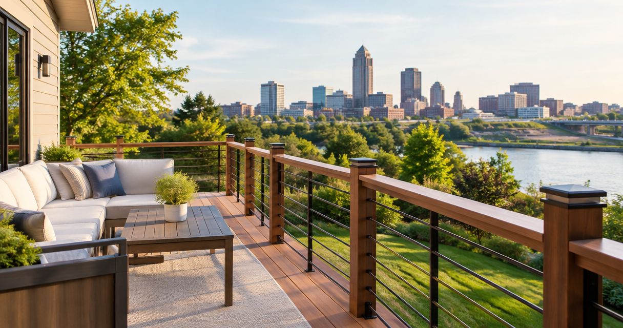 How much does a deck cost in Des Moines?