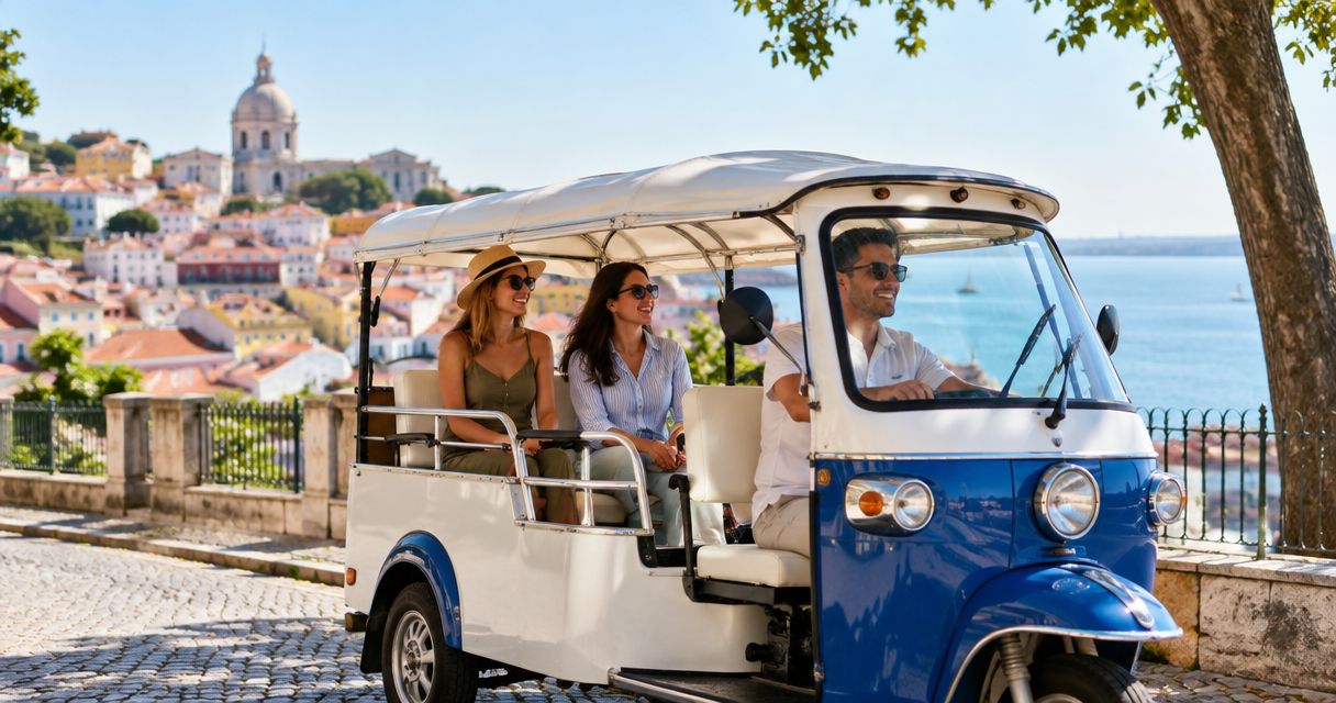 Tuk tuk tours in Lisbon: what to pack for your ride