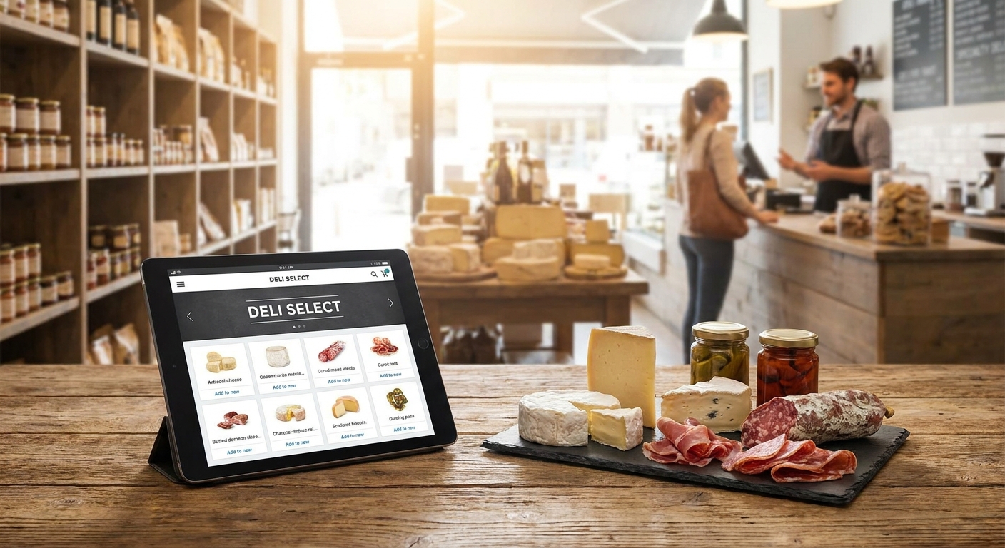 Ecommerce platform for cheese and specialty deli shops