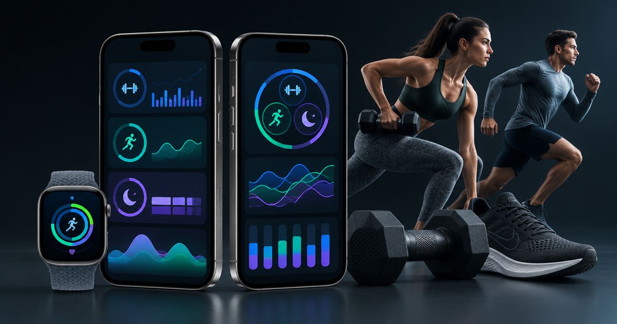 AI fitness app for balancing lifting, running and rest