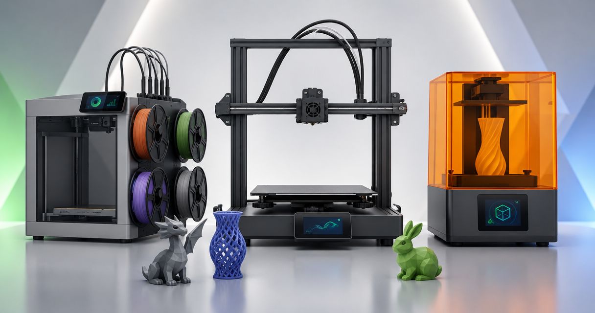 Impressoras 3D por faixa de preço: comparativo em 2026