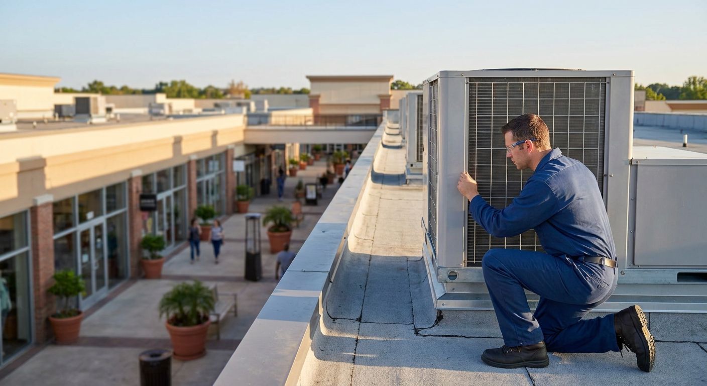 Commercial HVAC maintenance for retail businesses