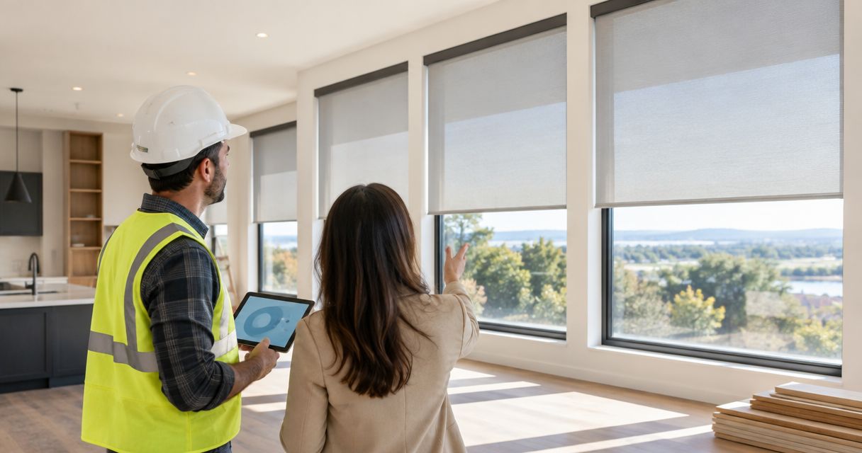 Motorized shades for new home builders and contractors: complete 2026 guide