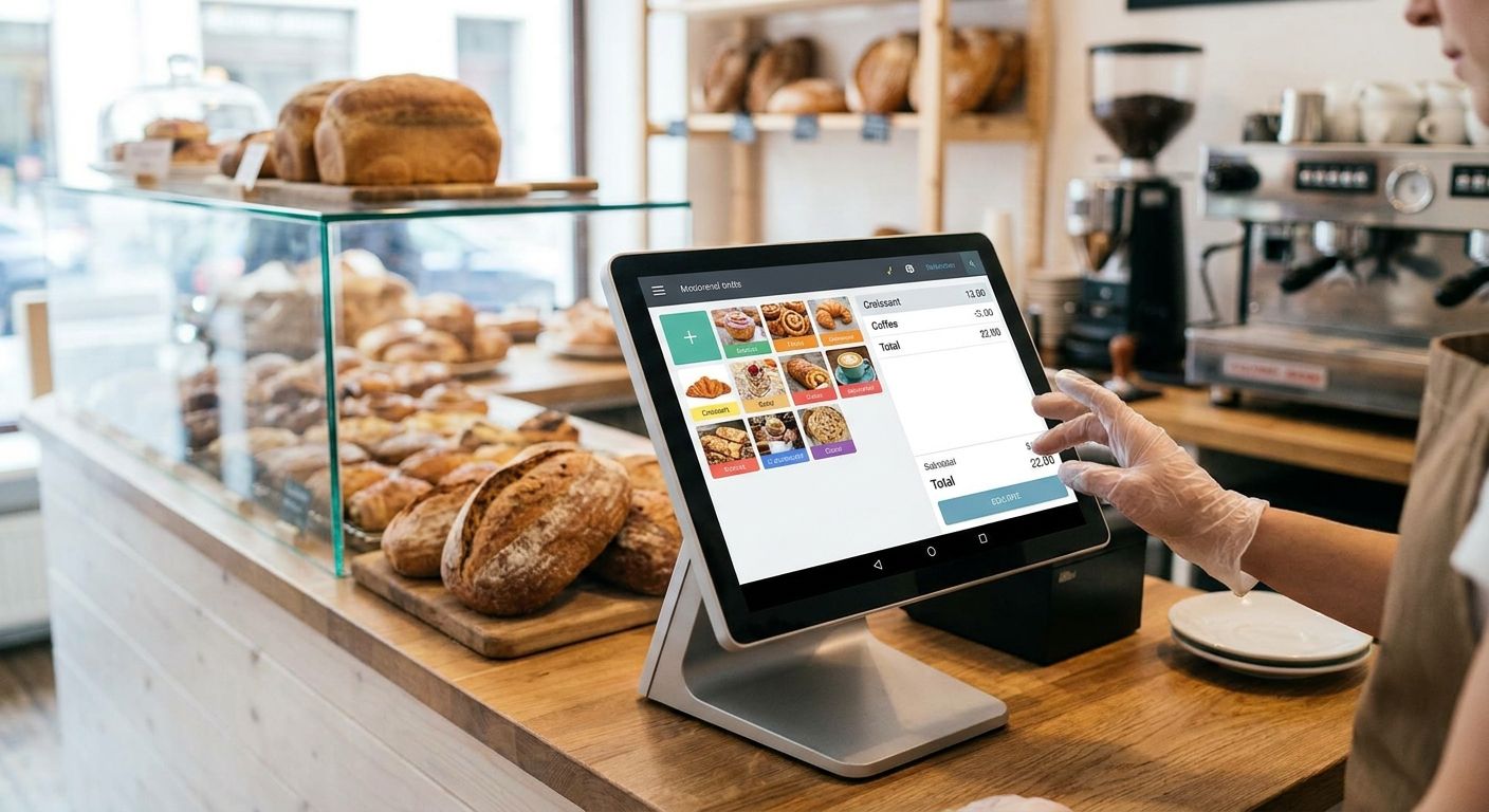Complete POS terminal for bakeries and pastry shops