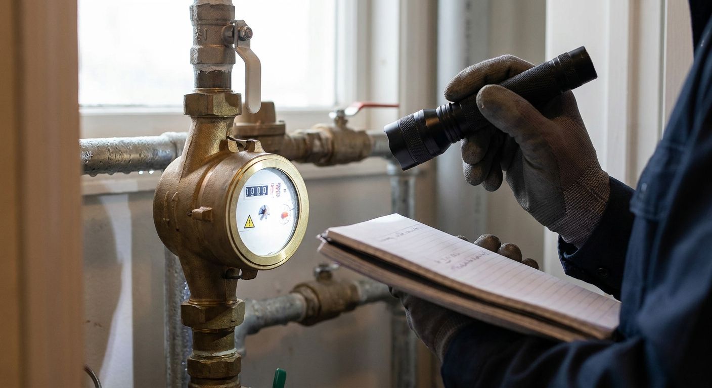 How to read your water meter for hidden leaks