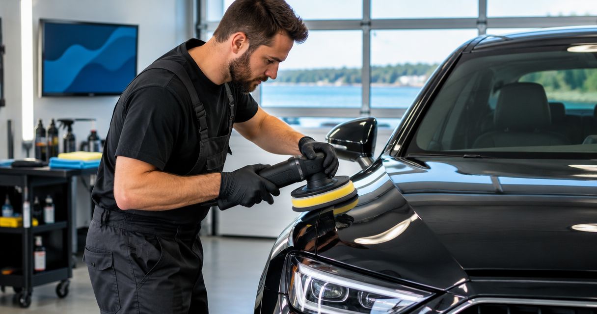 How to choose ceramic coating and paint correction in Rye, NH
