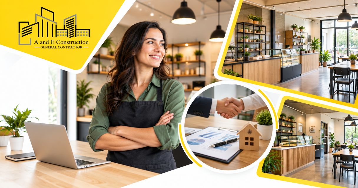 SBA loan approval to completed small business build-out