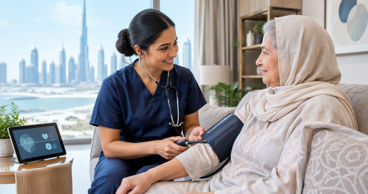 Home nursing services in Dubai ranked by price 2026