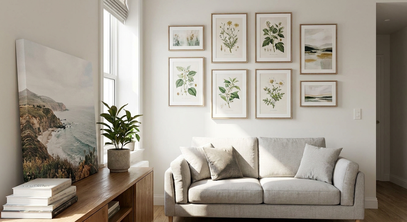 Best canvas prints for small apartments