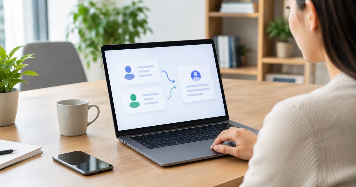 Can a CRM merge duplicate contacts automatically?
