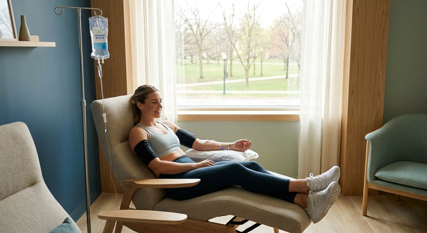 IV vitamin therapy for athletic performance and recovery