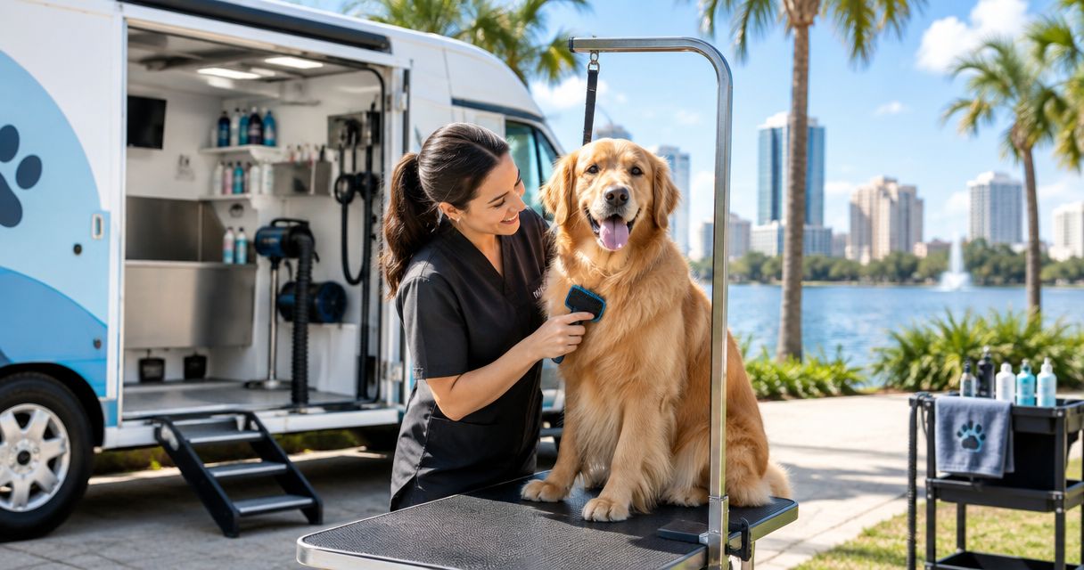 Best mobile pet groomers in Orlando, FL in 2026