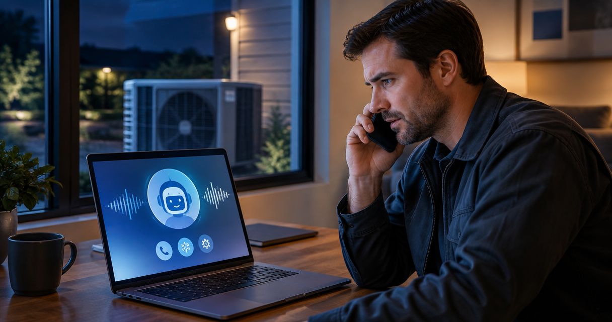 Can an AI receptionist handle emergency HVAC calls at 2am?