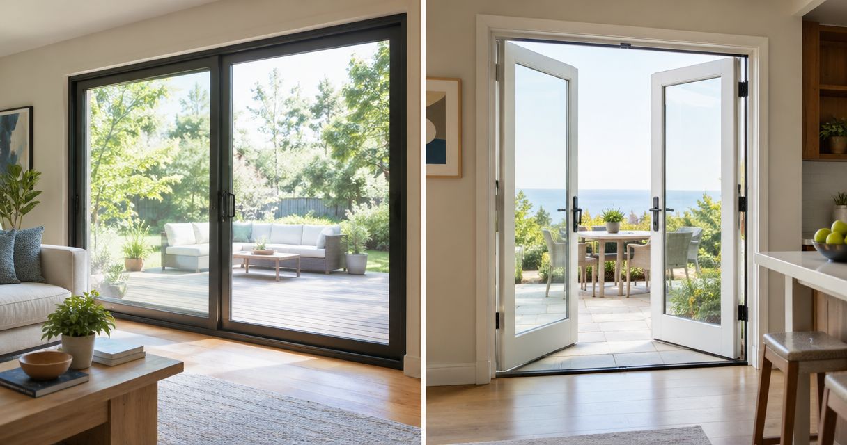 Sliding or hinged patio doors: which fits your home?