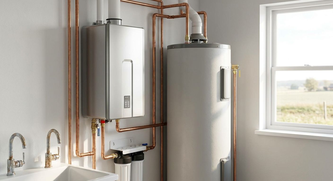 Best water heaters for hard water areas