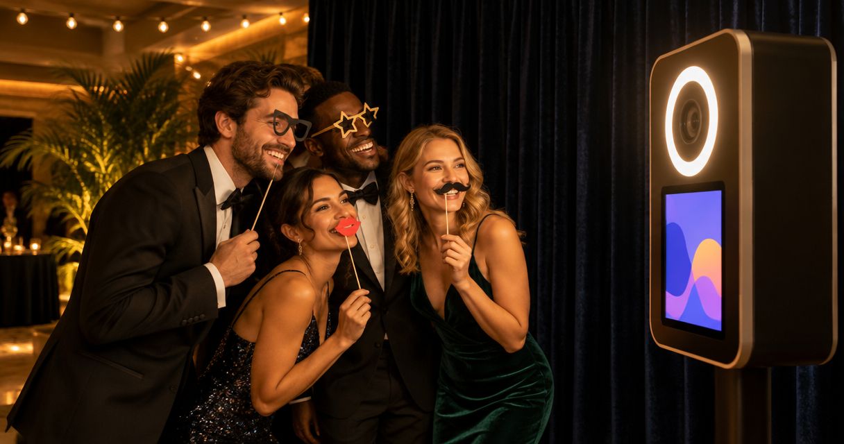 Photo booth rental in Pasadena for private-party hosts