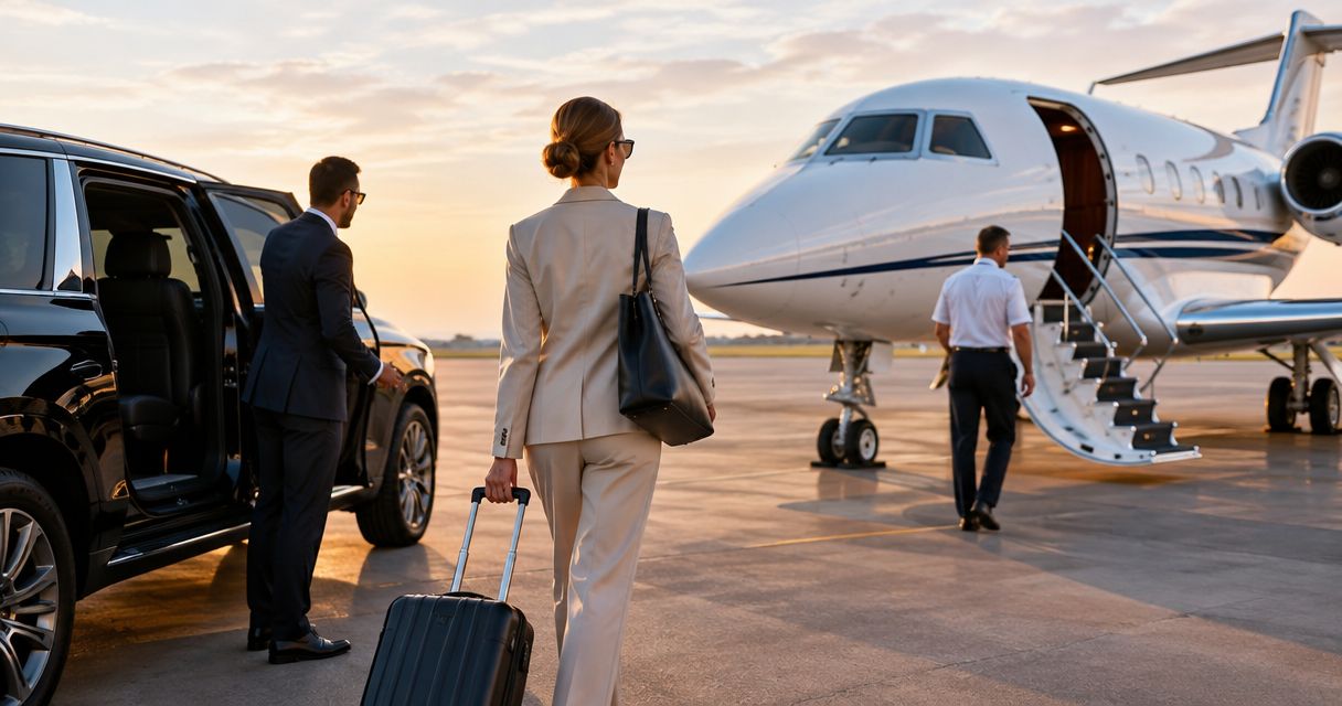 How to align private aviation with ground transfers