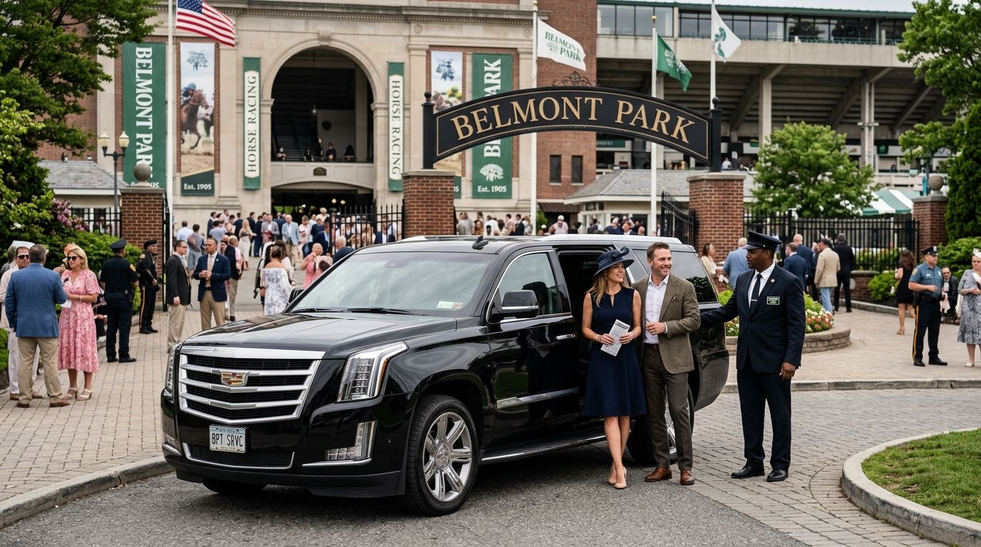 Car service for Belmont Park horse racing events