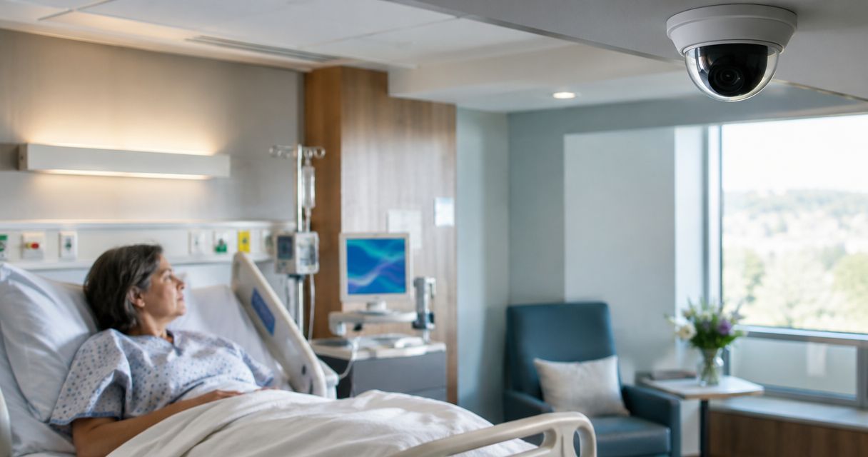 Is it legal for hospitals to have hidden cameras in patient rooms?