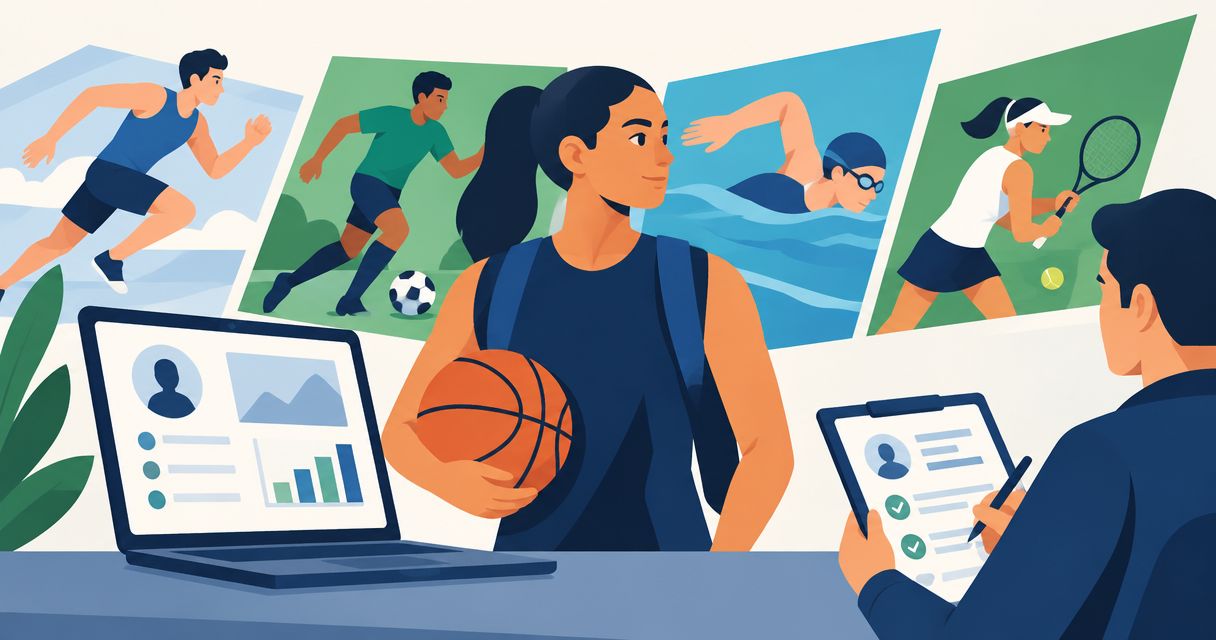Recruiting profiles for multi-sport athletes: complete 2026 guide