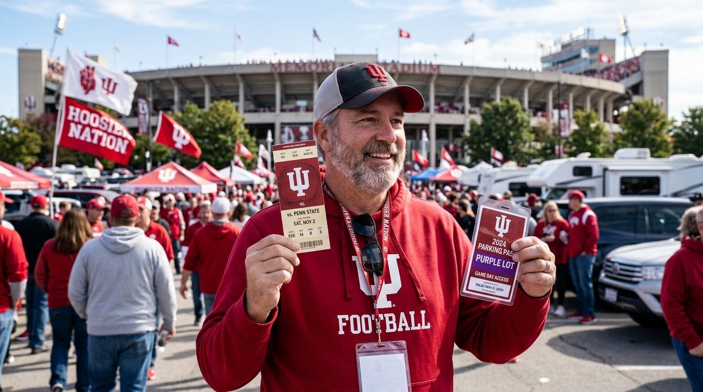 Best parking passes bundled with game tickets for IU football
