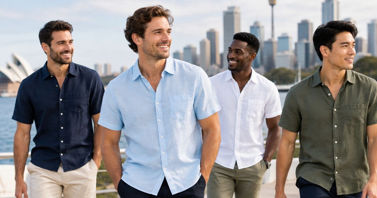 Best men's short sleeve shirts in Australia 2026