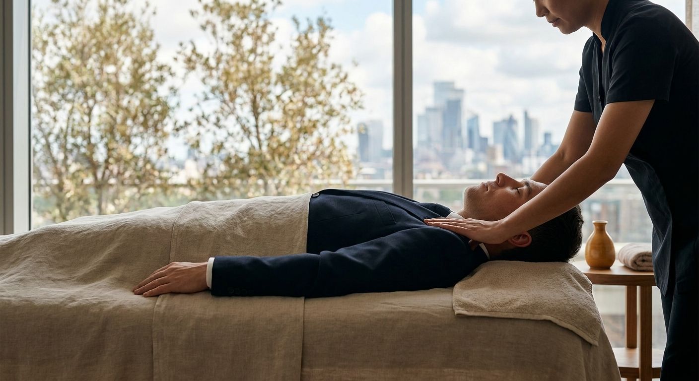 Relaxing massage for stressed executives in Sao Paulo