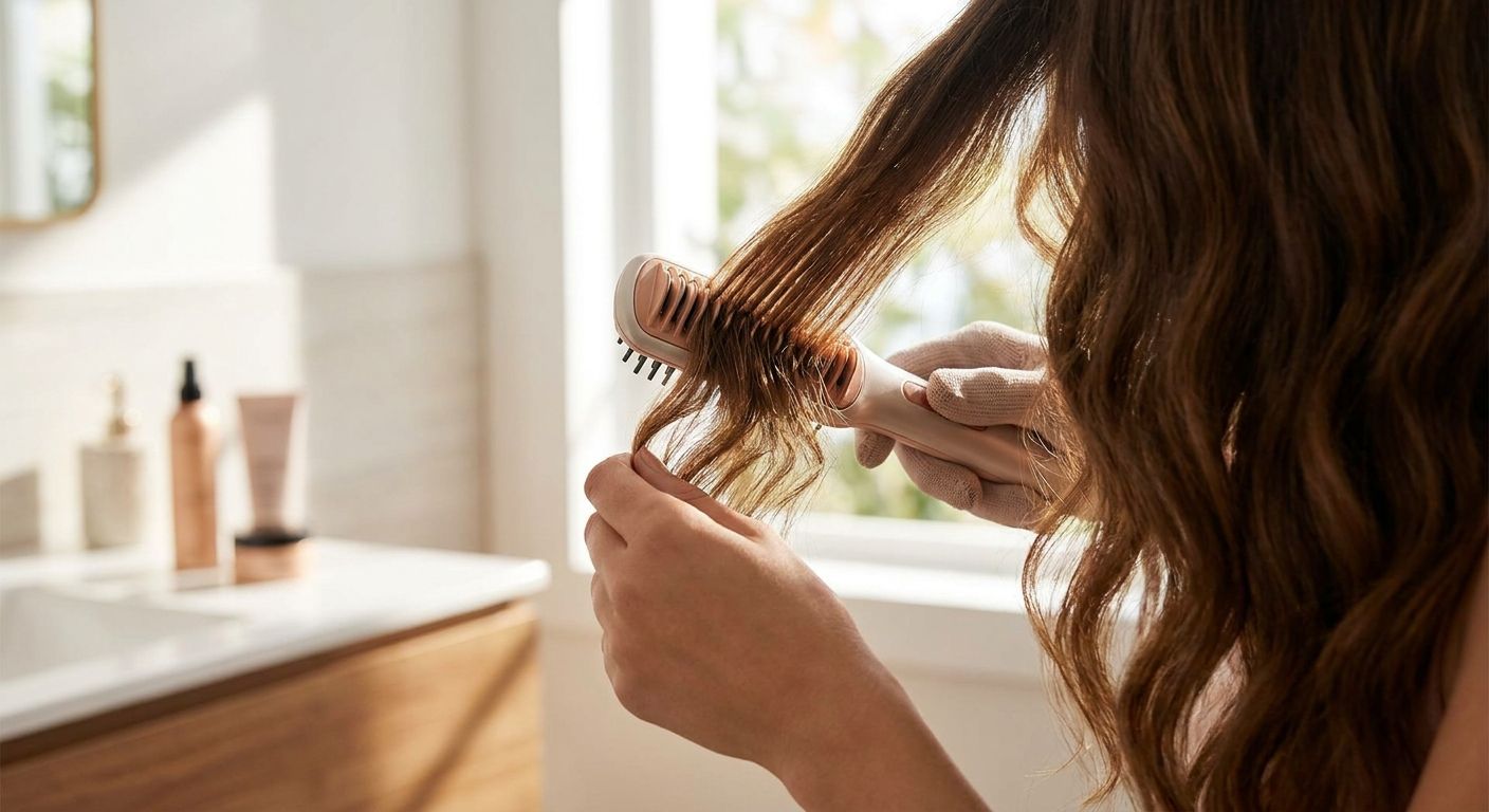 Best hair straightening comb for beginners
